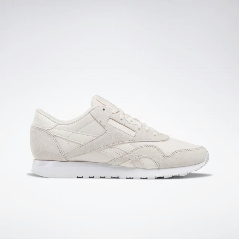Tenisi Reebok Classic Nylon Dama Albi Romania CM5795JQ